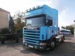 Scania 124 420 Manual, klima tahač 309kW nafta 2003