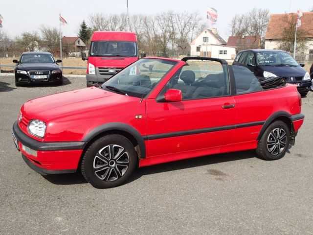 Volkswagen Golf kabriolet 55kW benzin 199503