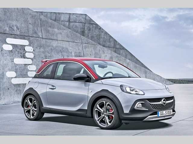 Opel Adam hatchback 110kW benzin 201602