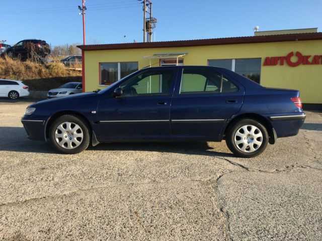 Peugeot 406 sedan 85kW LPG + benzin 200209