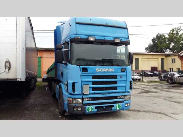 Scania Topline R400 standart,manuál tahač 300kW nafta 2000