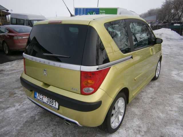 Peugeot 1007 hatchback 80kW nafta 2008