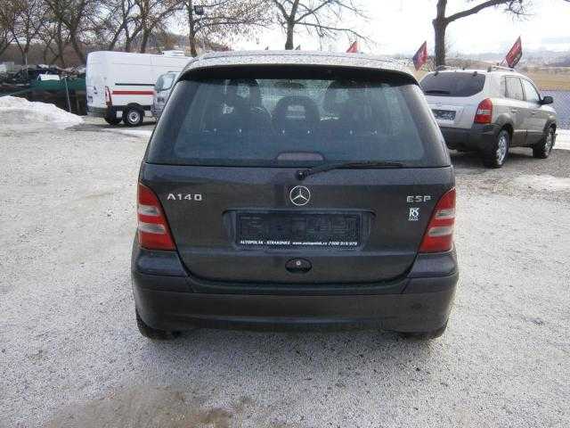 Mercedes-Benz Třídy A hatchback 60kW benzin 2002