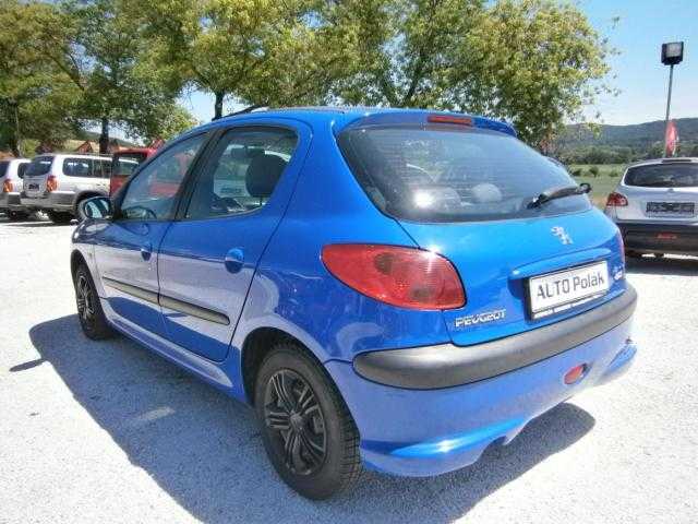 Peugeot 206 hatchback 44kW benzin 200601