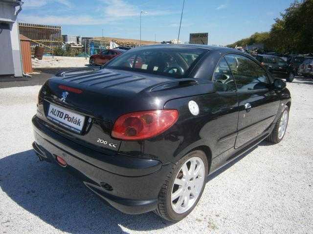 Peugeot 206 kabriolet 80kW benzin 200307