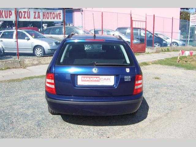 Škoda Fabia kombi 55kW benzin 200604