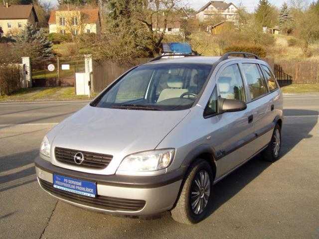 Opel Zafira MPV 74kW benzin 2000