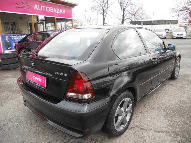 BMW Řada 3 hatchback 85kW benzin 200412