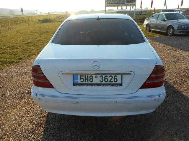 Mercedes-Benz Třídy S sedan 145kW nafta 2001