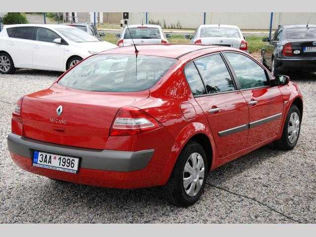 Renault Mégane sedan 72kW benzin 200903