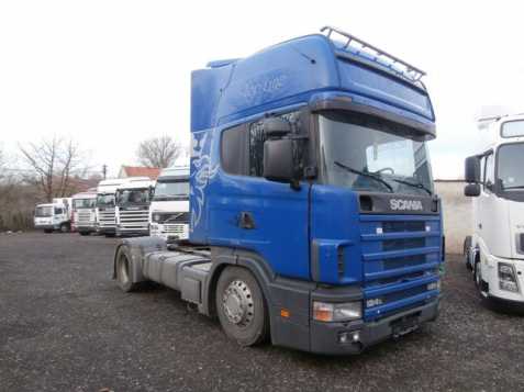 Scania 124 400 Low. Manual, Retarder tahač 294kW nafta 1999