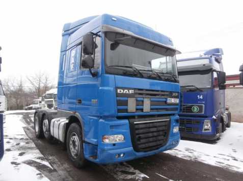 DAF XF 105.460 6x2  Euro5 tahač 340kW nafta 2008