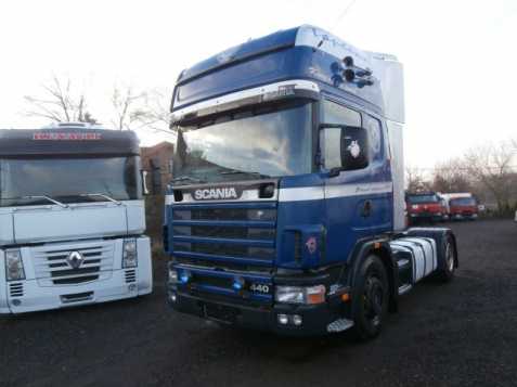 Scania 124 440 Manual, Retarder tahač 324kW nafta 2002