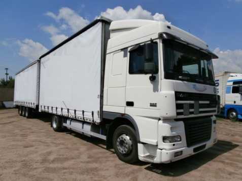 DAF XF 95.430 + Samro 107m3 valník 315kW nafta 2005