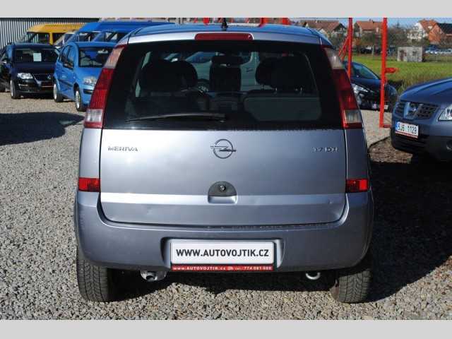 Opel Meriva hatchback 55kW nafta 200410