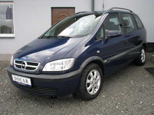 Opel Zafira MPV 71kW CNG + benzin 2004