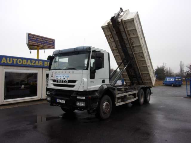 Iveco TRAKKER 410,stav km 101288 !!! sklápěč 302kW nafta 200701