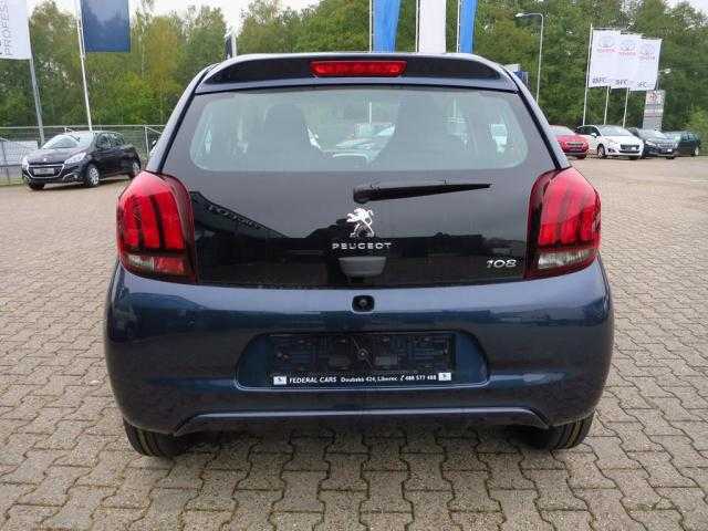 Peugeot 108 hatchback 68PS benzin 2016